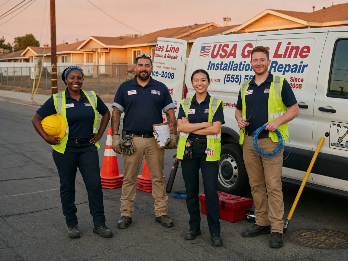 Gas Line Installation company in Shock, WV